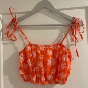 Billabong x wrangler floral top